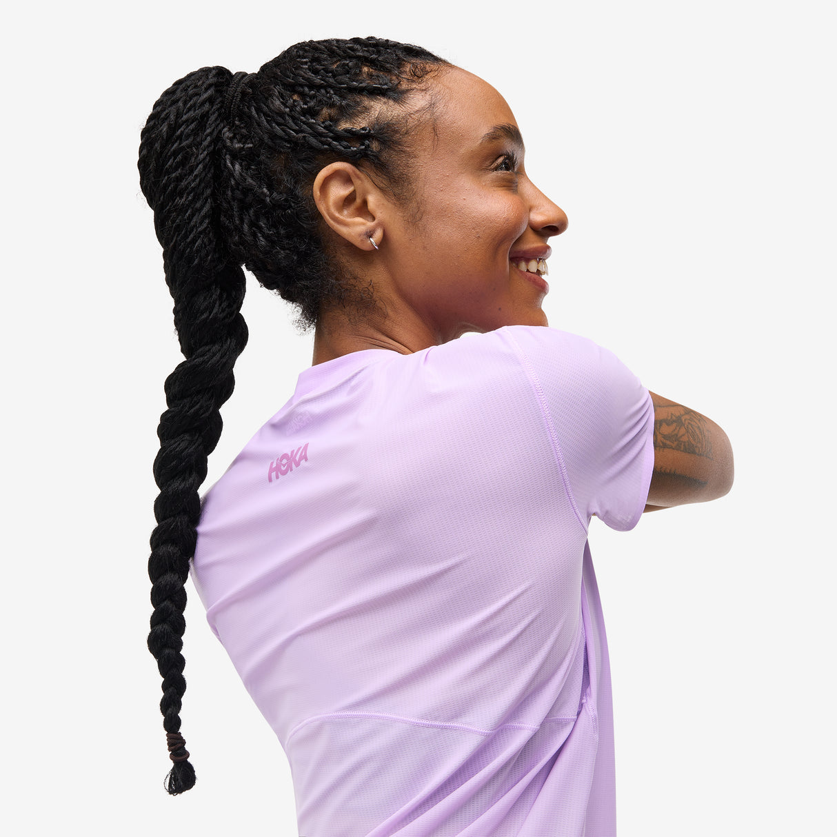 Hoka - Airolite Run Short Sleeve - Femme