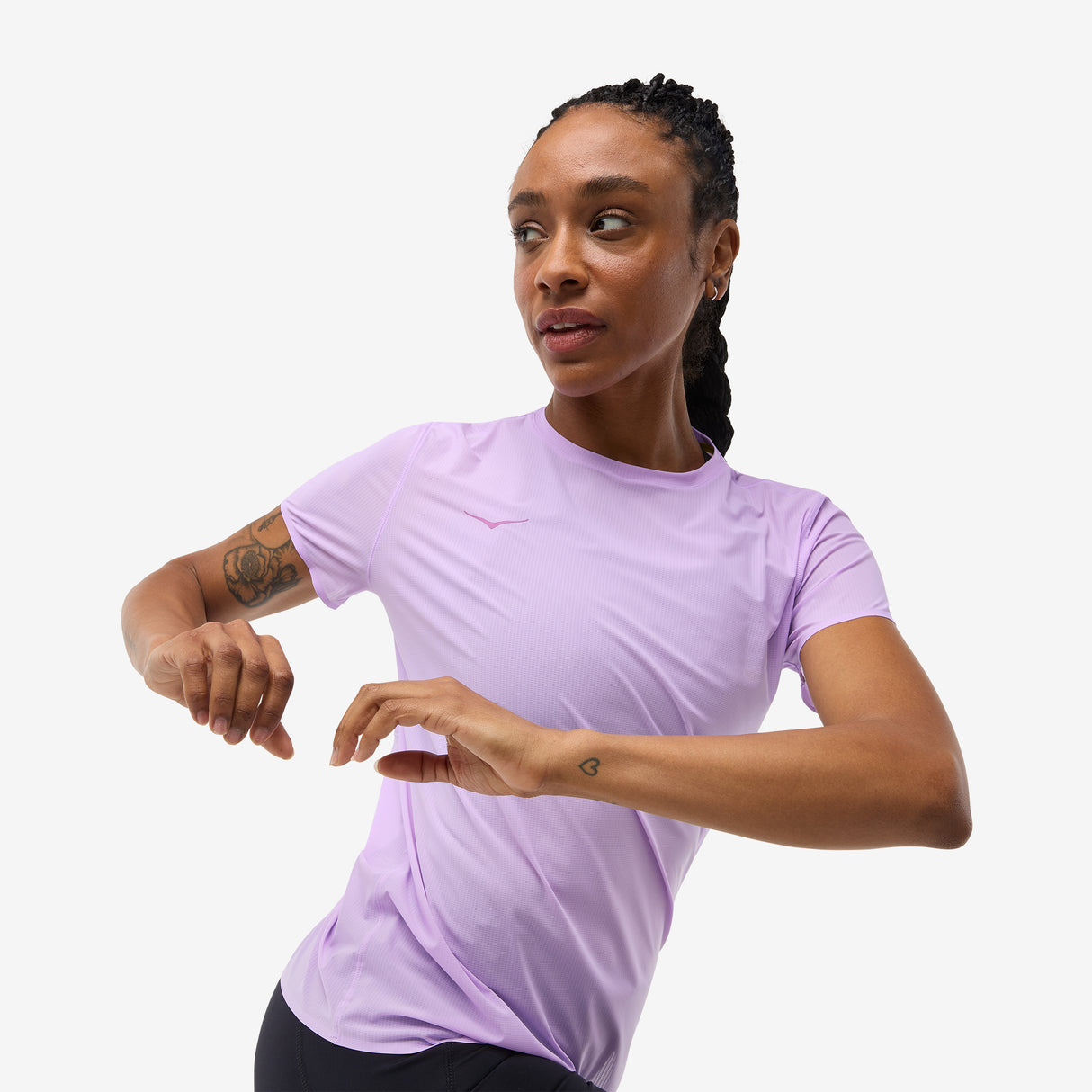 Hoka - Airolite Run Short Sleeve - Femme