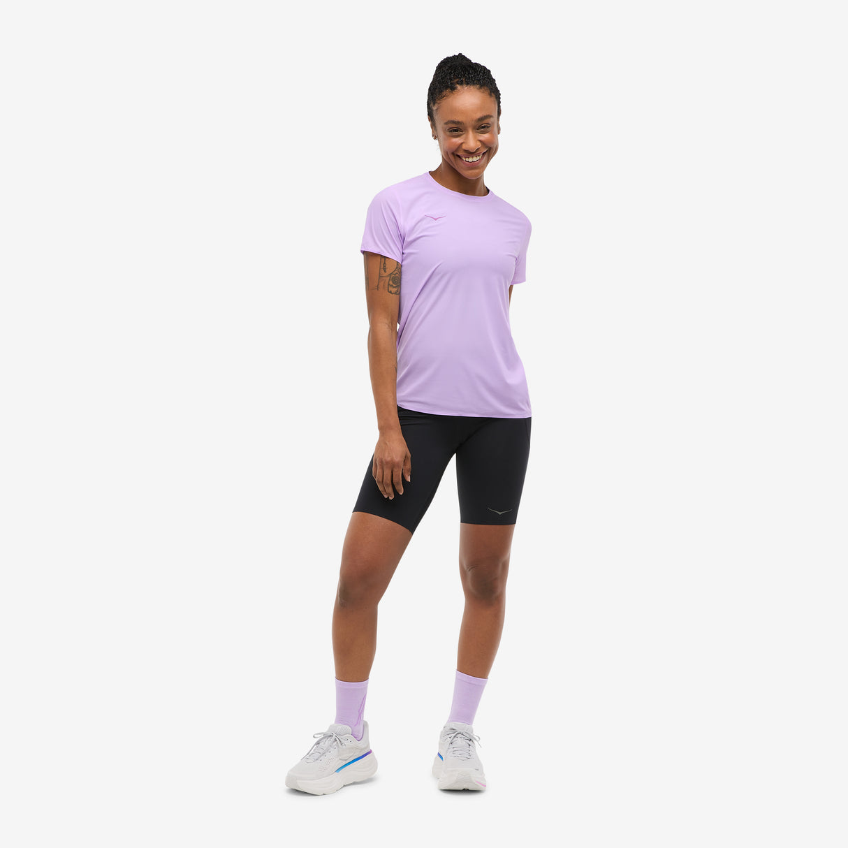 Hoka - Airolite Run Short Sleeve - Femme