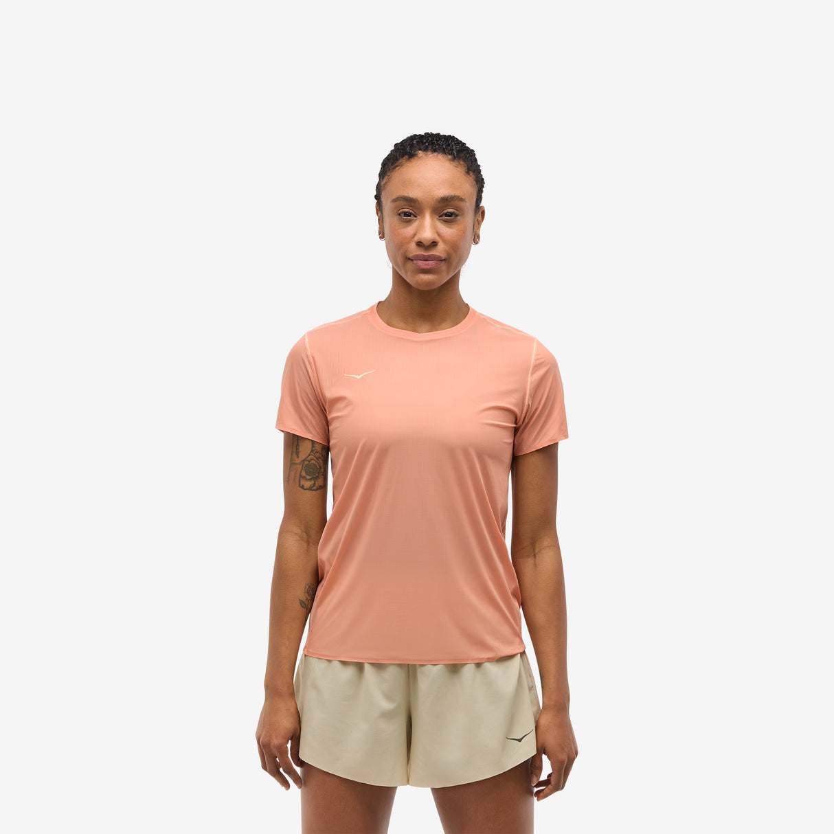 Hoka - Airolite Run Short Sleeve - Femme