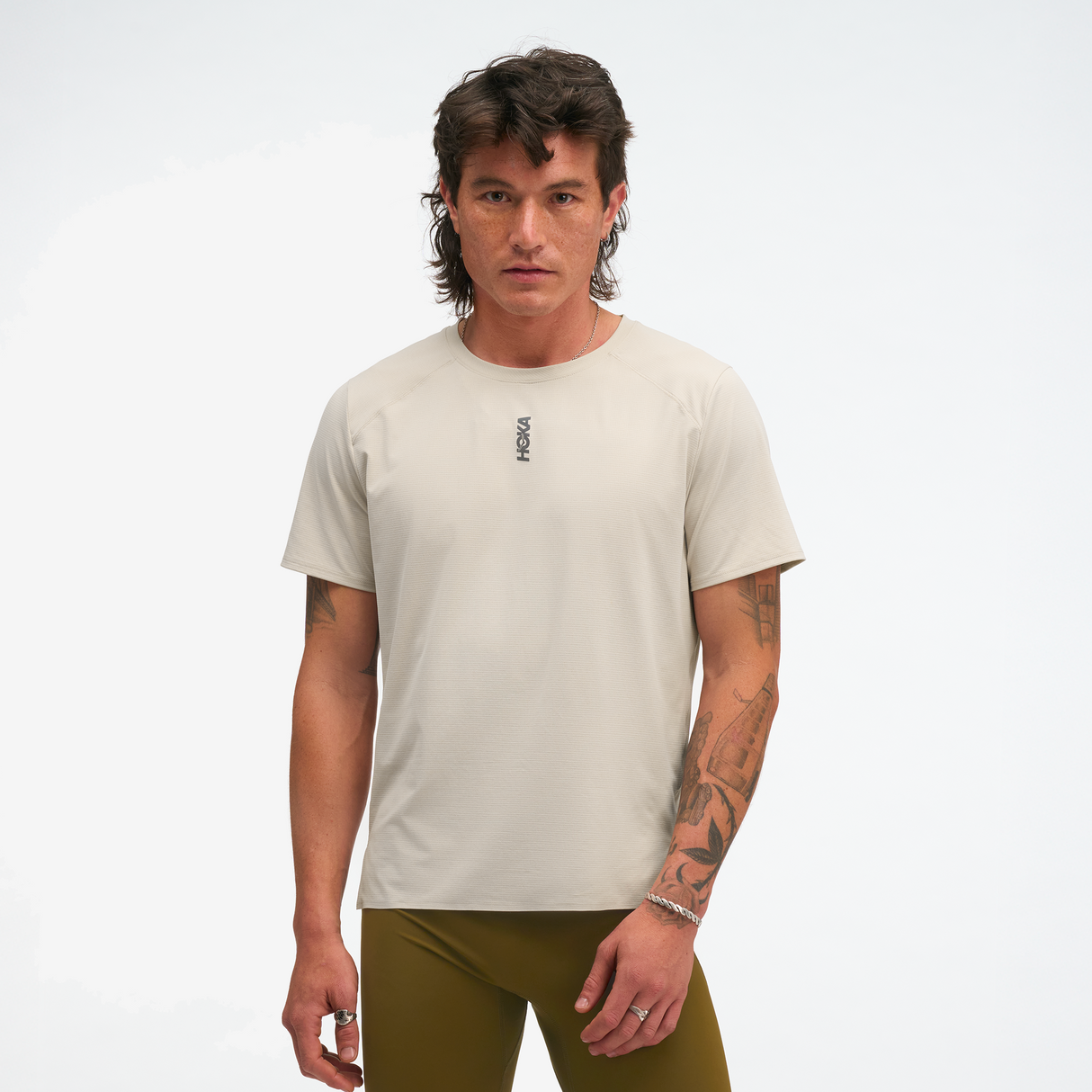 Hoka - Everyrun Short Sleeve - Homme