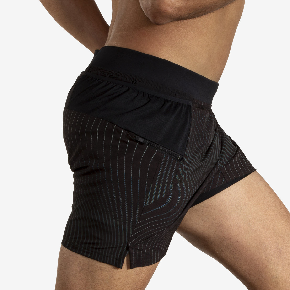 Brooks - Sherpa 5" 2-in-1 Short - Homme