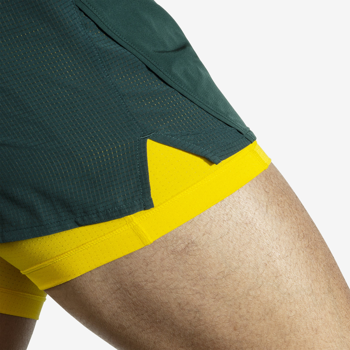 Brooks - High Point 5" 2-in-1 Short 2.0 - Homme