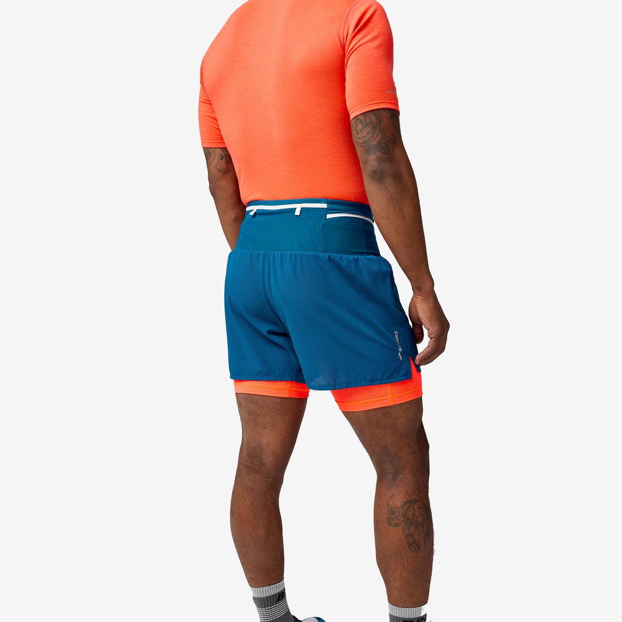 Brooks - High Point 5" 2-in-1 Short 2.0 - Homme