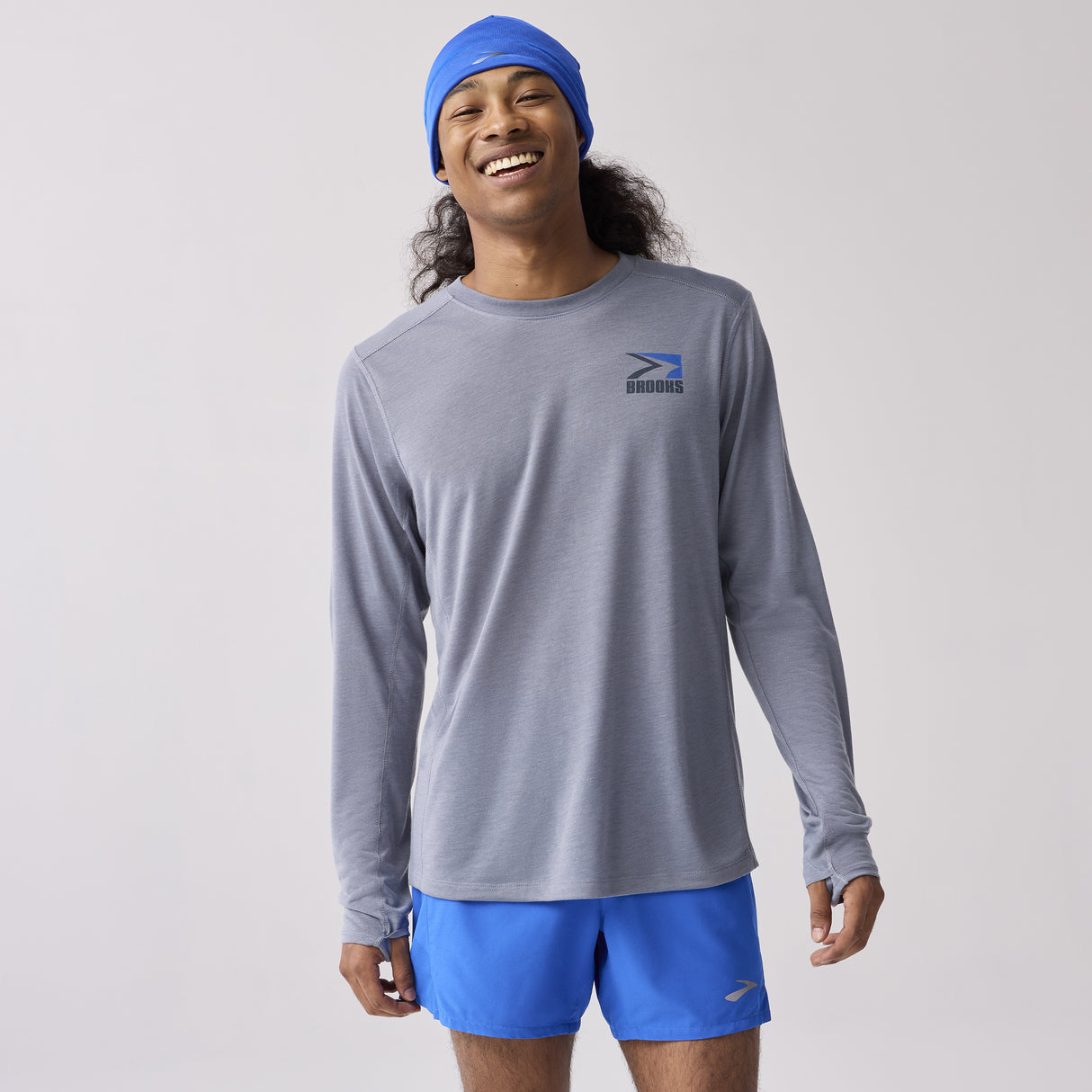 Brooks - Distance Long Sleeve 3.0 - Homme
