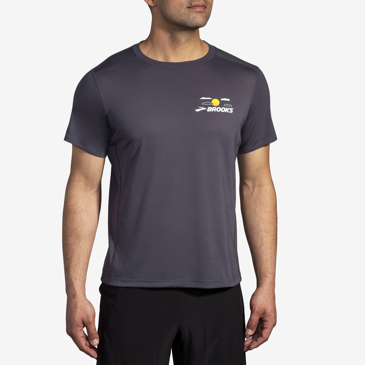 Brooks - Distance Short Sleeve 3.0 - Homme