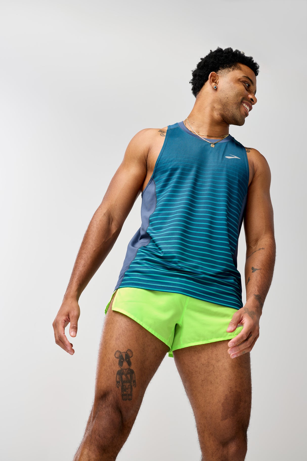 Brooks - Breakaway 3" Short - Homme