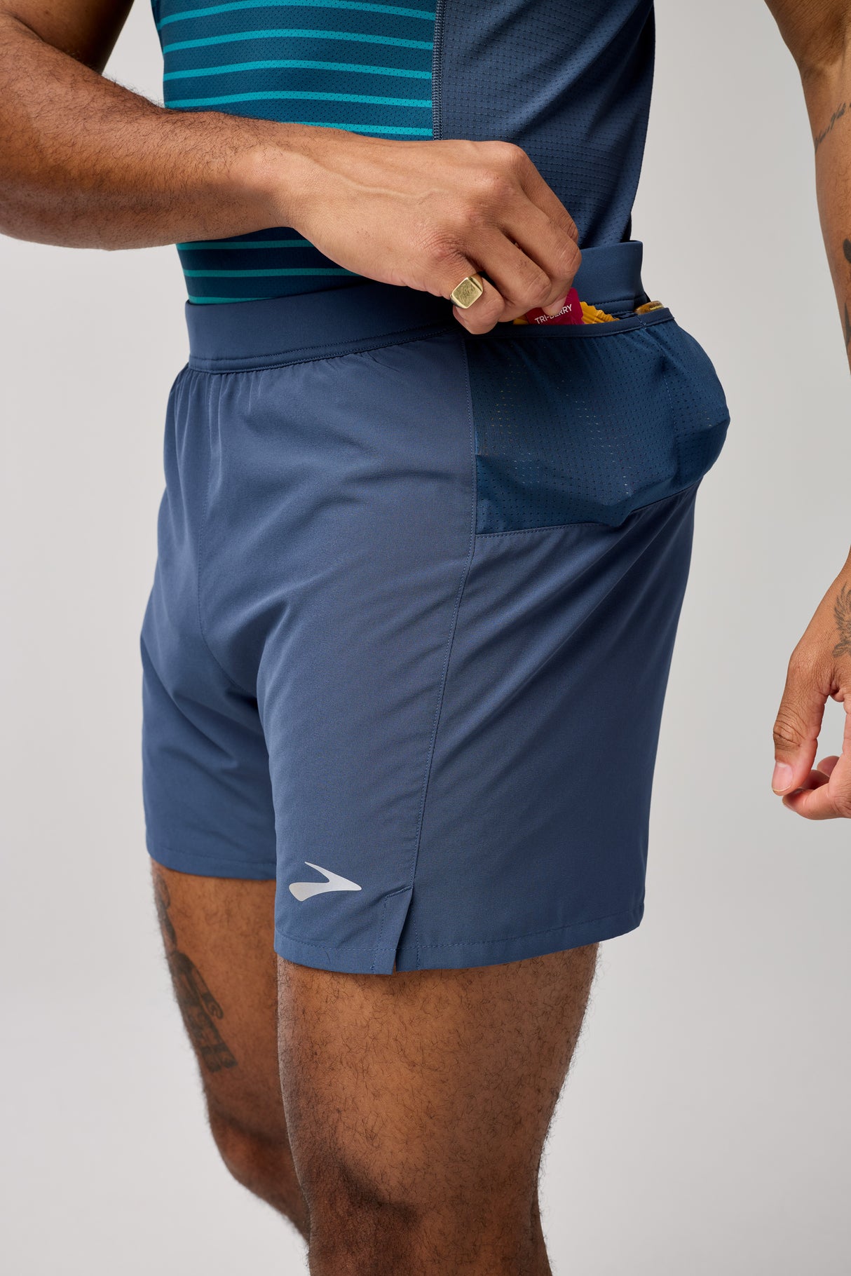 Brooks - Journey 5" Short - Homme
