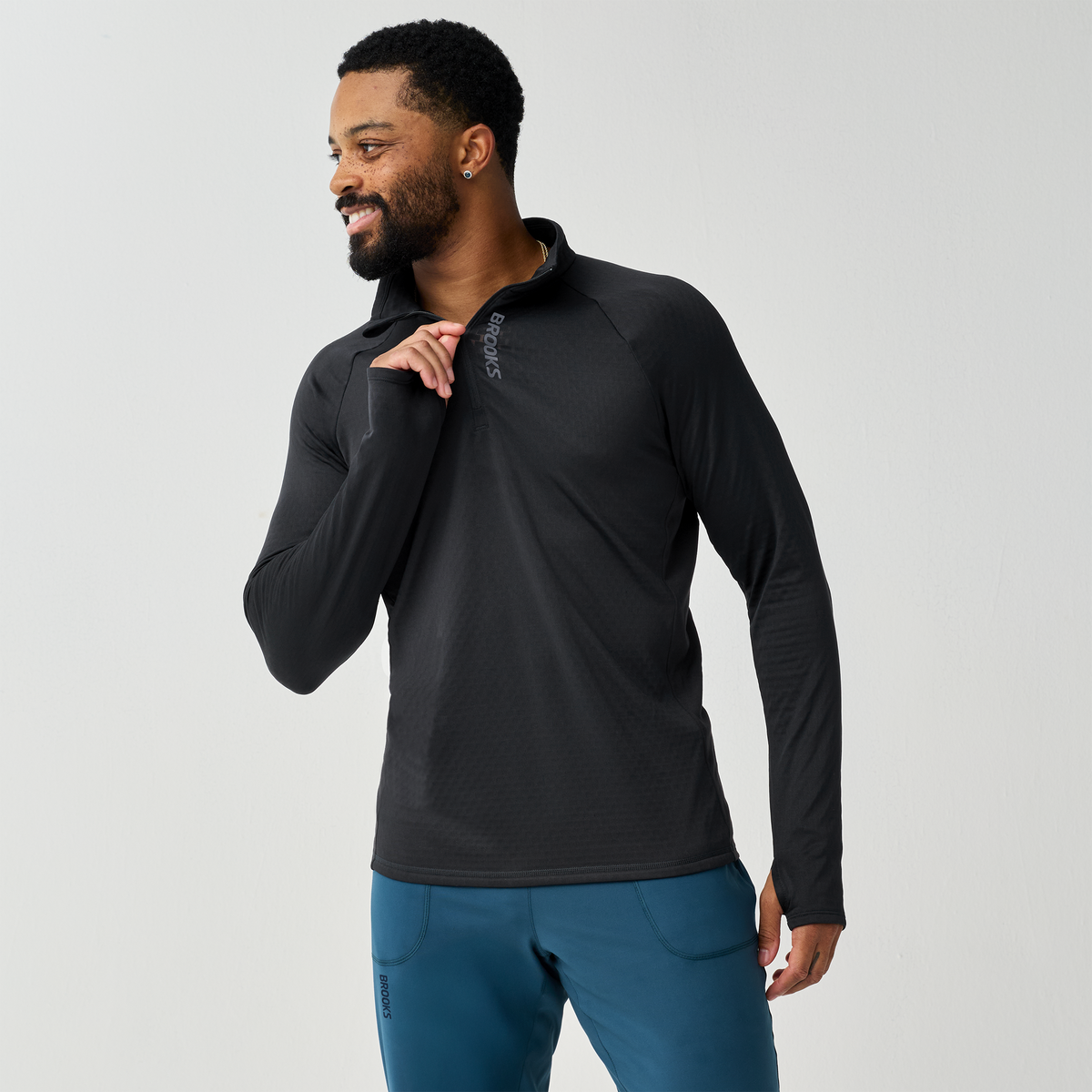 Brooks - Momentum Thermal 1/2 Zip - Homme