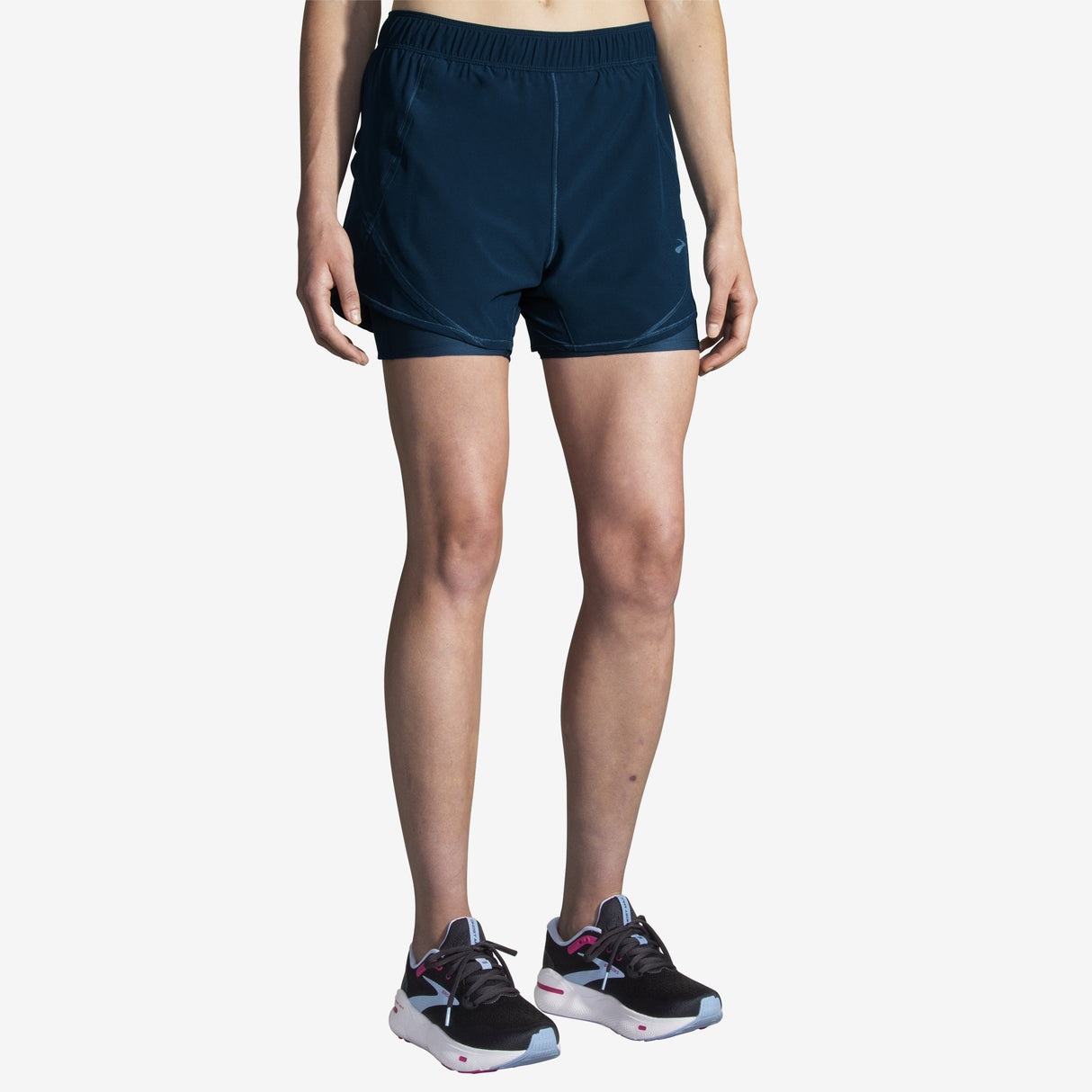Brooks - Chaser 5" 2-in-1 Short - Femme