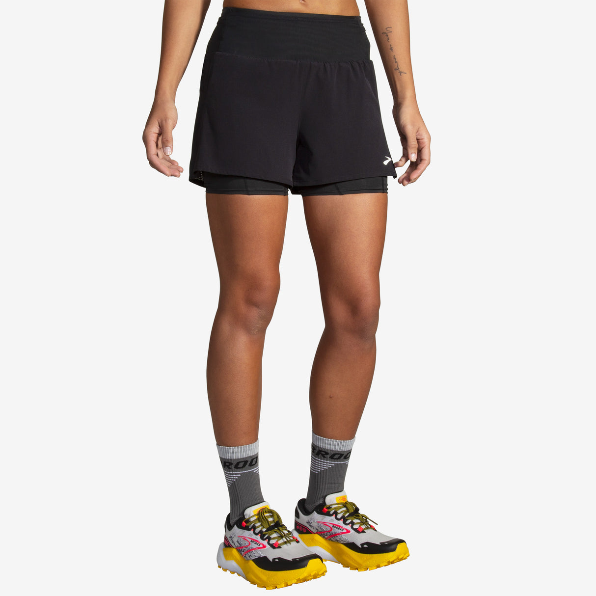 Brooks - High Point 3" 2-in-1 Short 2.0 - Femme