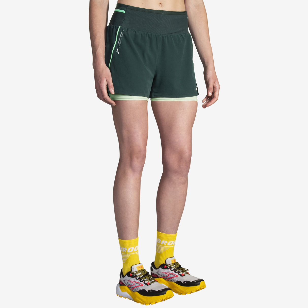 Brooks - High Point 3" 2-in-1 Short 2.0 - Femme