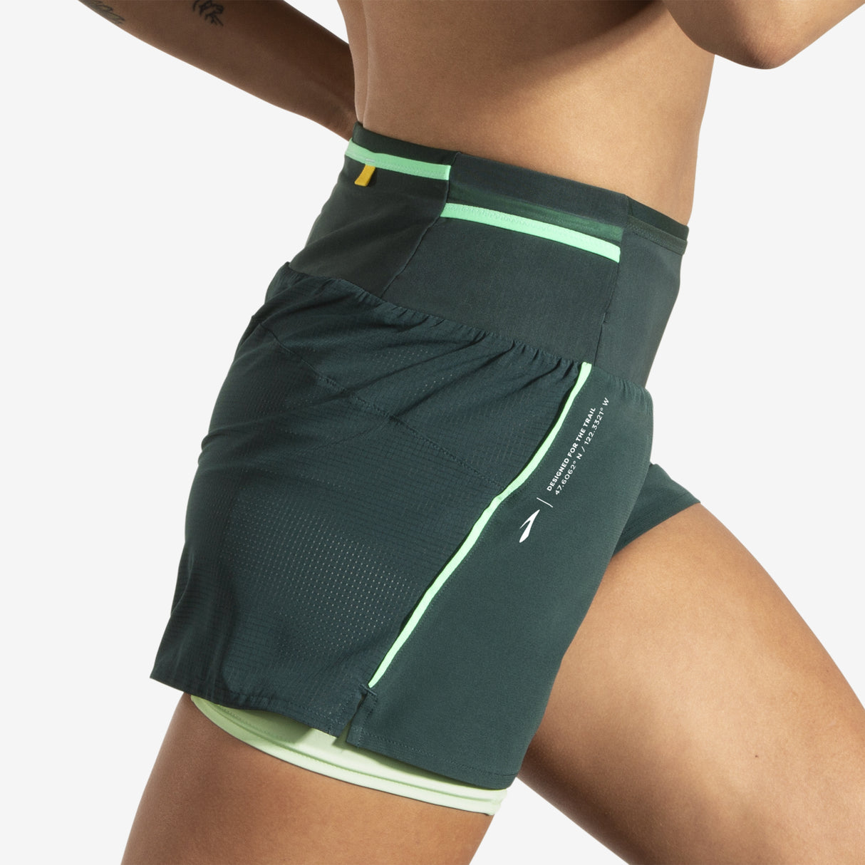 Brooks - High Point 3" 2-in-1 Short 2.0 - Femme
