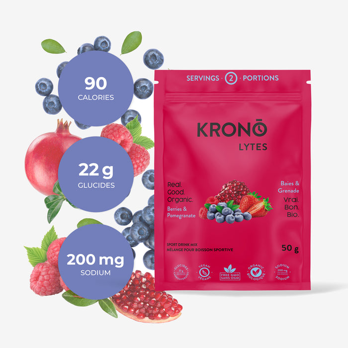 Krono - Boisson Électrolytes 50g (Boite de 16)