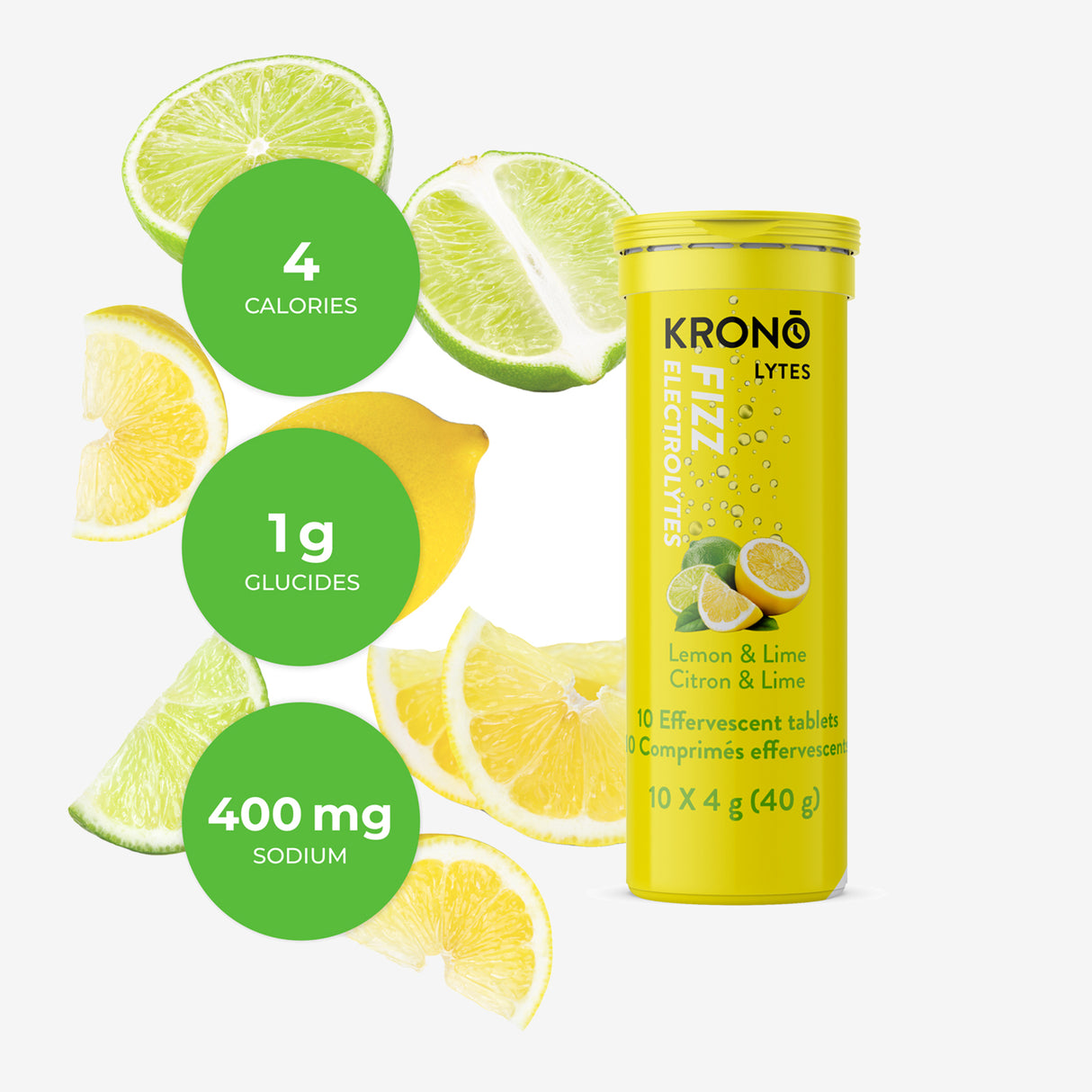 Krono - Tablettes effervescentes Électrolytes (Unité)