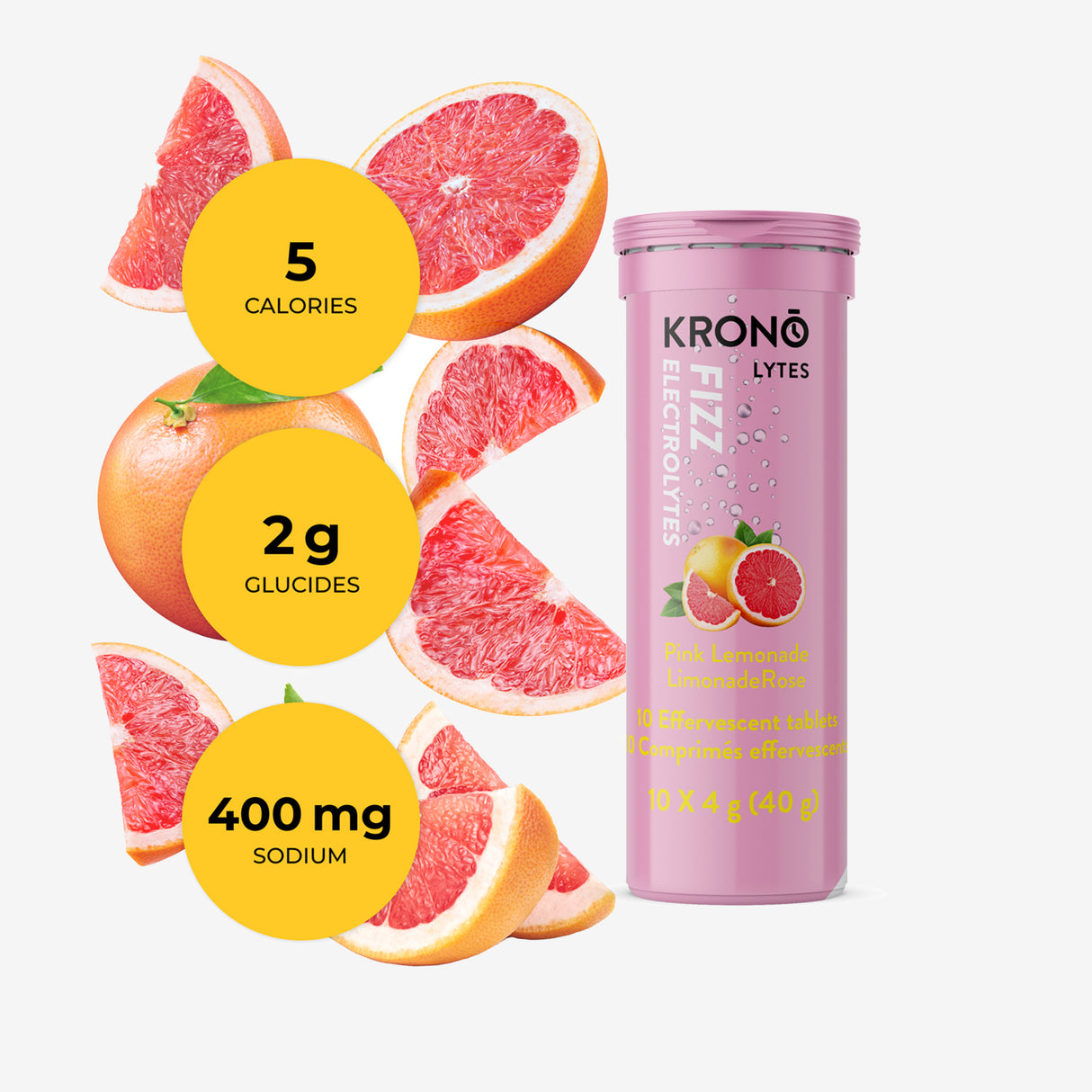 Krono - Tablettes effervescentes Électrolytes (Unité)