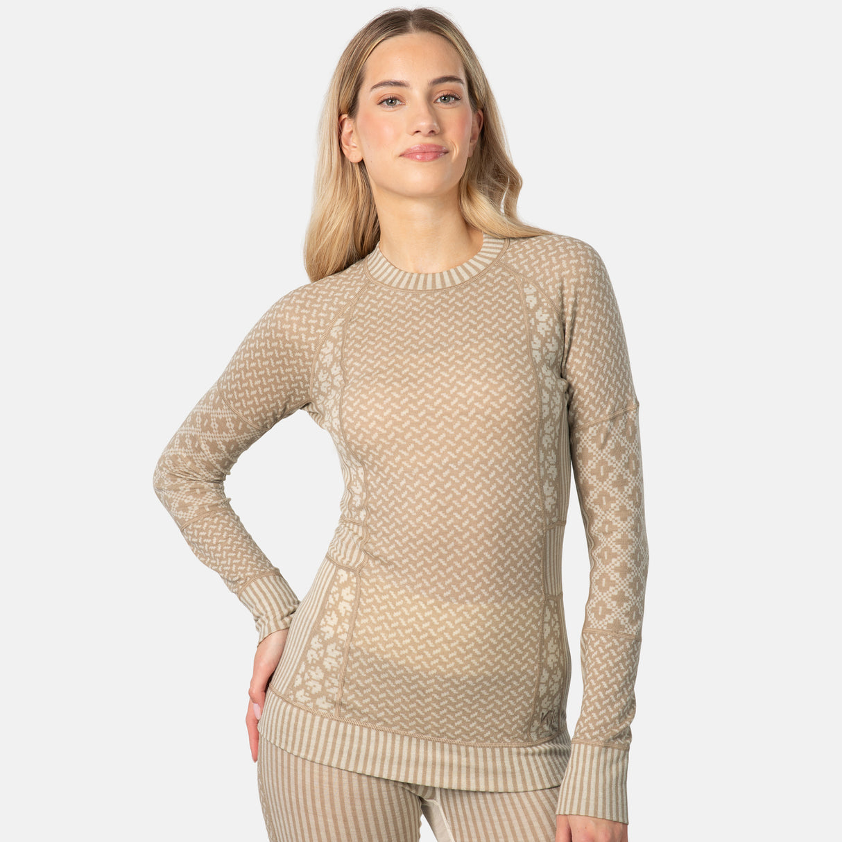 Kari Traa - Smekker Long Sleeve Baselayer - 100% Merino Wool