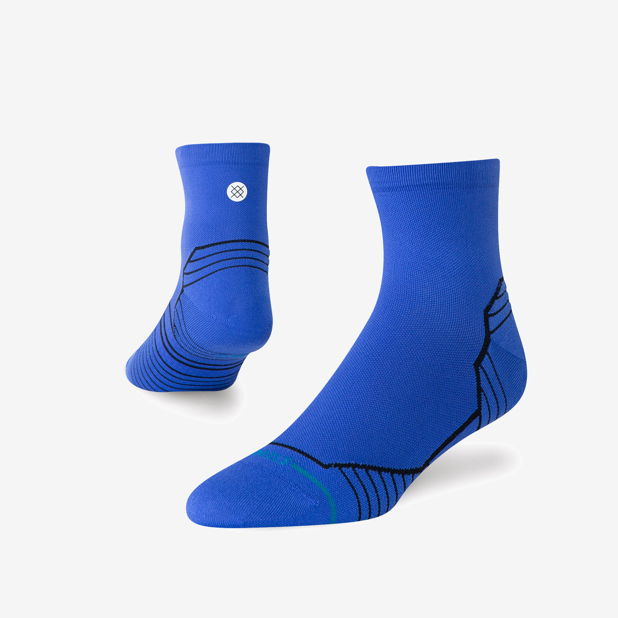 Stance - Run Variegated Ultralight Quarter Socks - Unisexe
