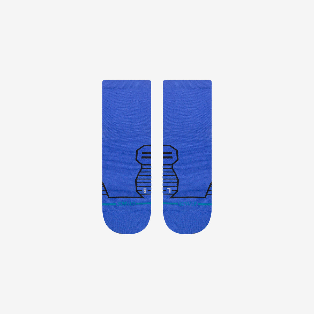 Stance - Run Variegated Ultralight Quarter Socks - Unisexe