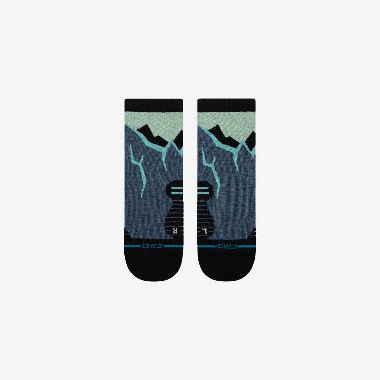 Stance - Run Icy Moutain Light Wool Quarter Socks - Unisexe