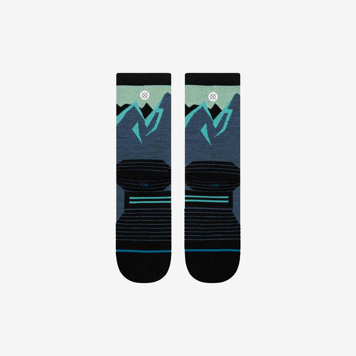 Stance - Run Icy Moutain Light Wool Crew