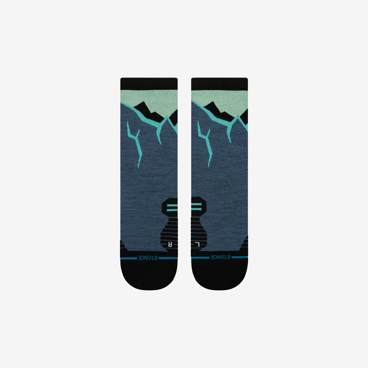 Stance - Run Icy Moutain Light Wool Crew