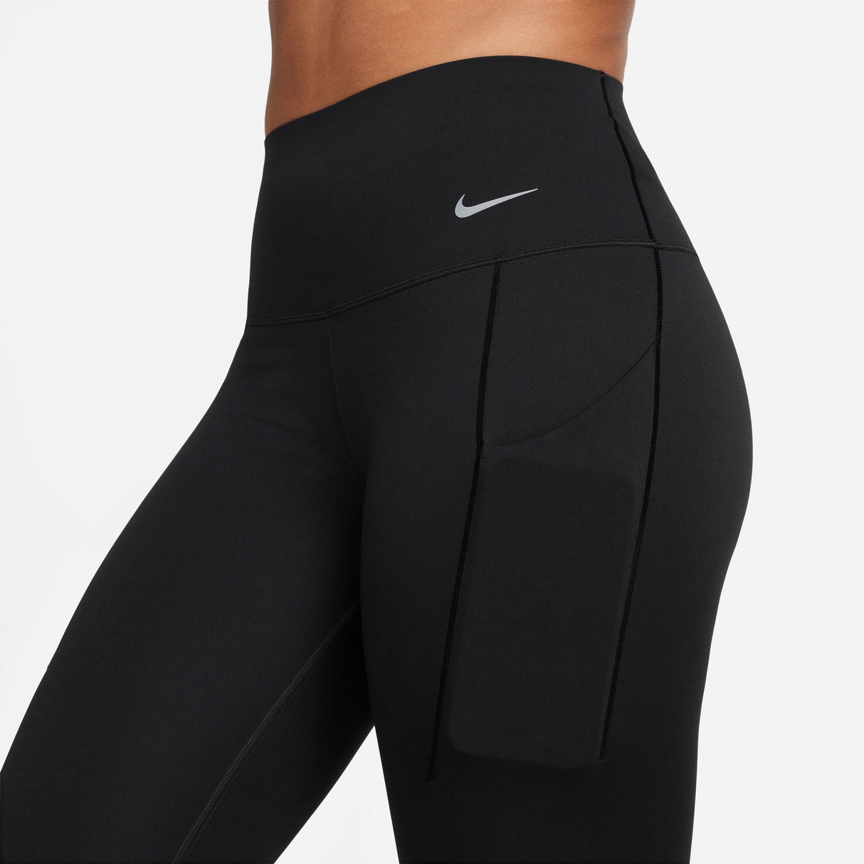 Nike - Universa Medium-Support High-Waisted Cropped Leggings with Pockets - Femme