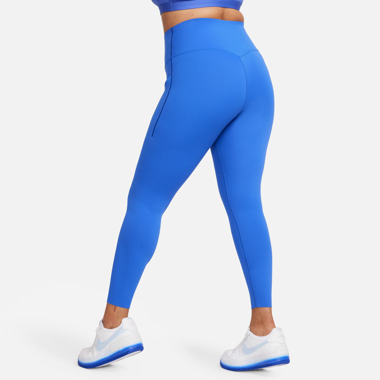 Nike - Universa Medium-Support High-Waisted 7/8 Leggings with Pockets - Femme