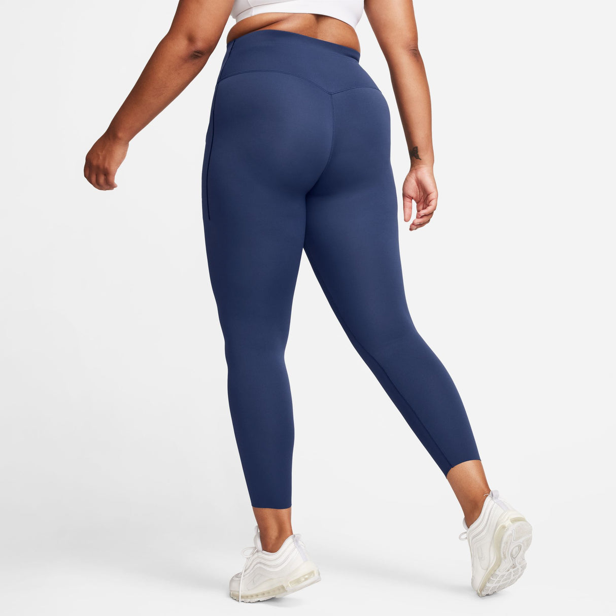 Nike - Universa Medium-Support High-Waisted 7/8 Leggings with Pockets - Femme