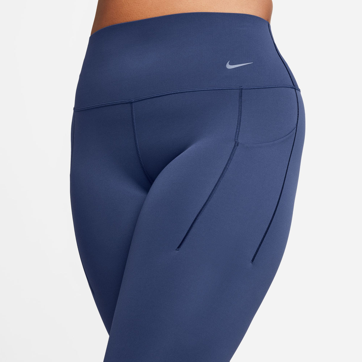 Nike - Universa Medium-Support High-Waisted 7/8 Leggings with Pockets - Femme