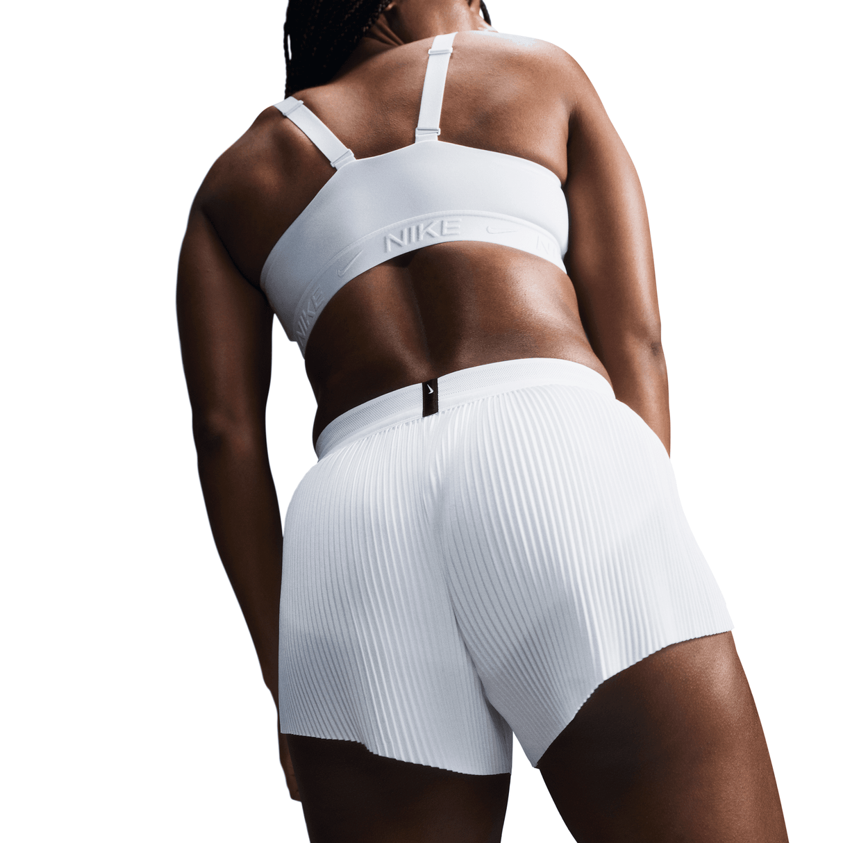 Nike - AeroSwift Dri-FIT ADV Mid-Rise Brief-Lined 3" Running Shorts - Femme