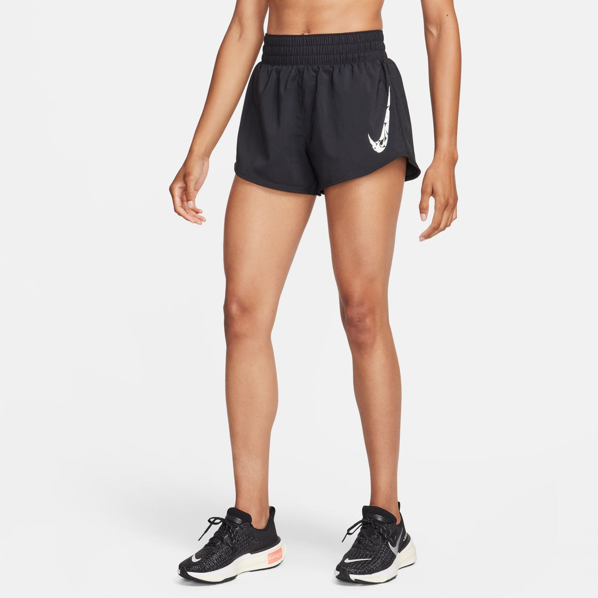 Nike - One Dri-Fit Mid-Rise Brief-Lined Shorts - Femme