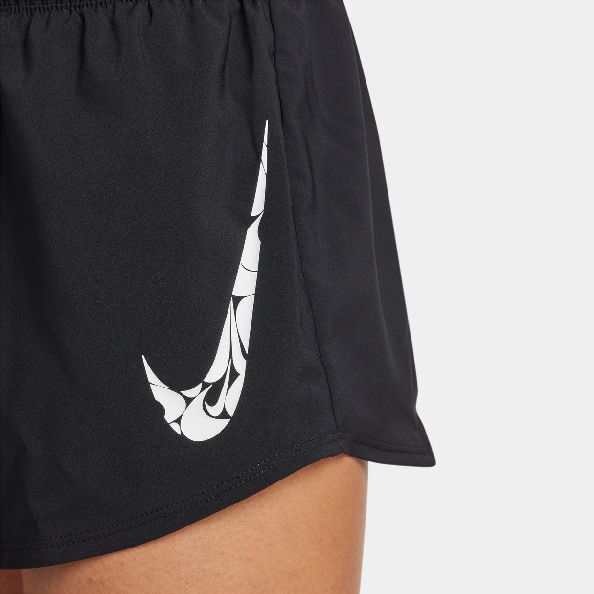 Nike - One Dri-Fit Mid-Rise Brief-Lined Shorts - Femme