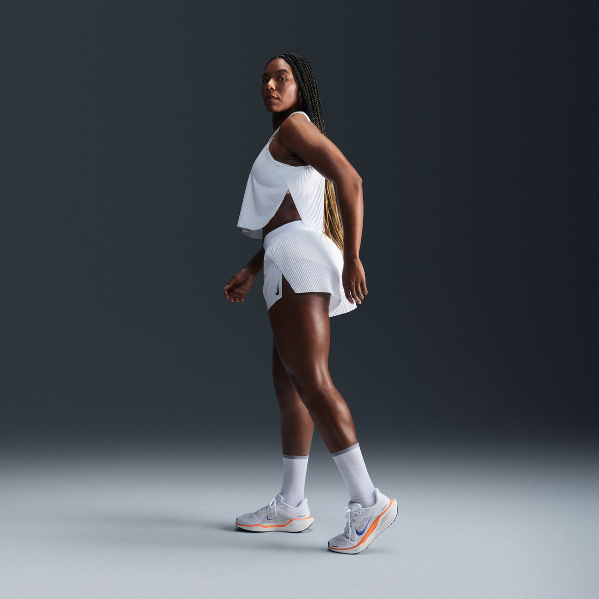 Nike - AeroSwift Dri-FIT ADV Cropped Running Tank Top - Femme