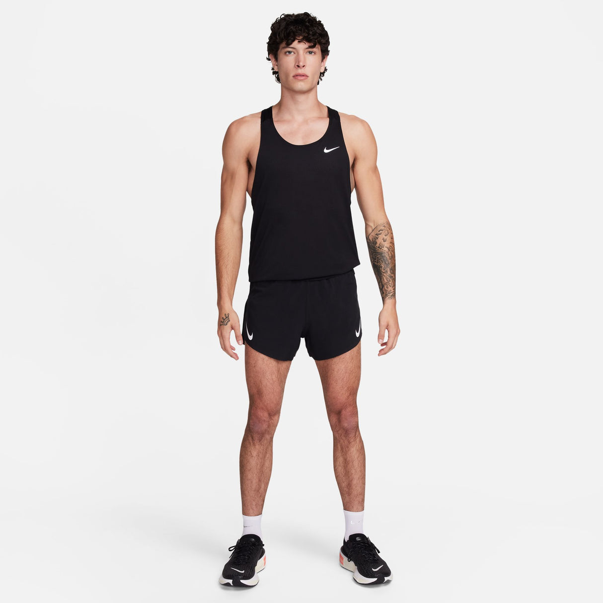 Nike - AeroSwift Dri-FIT Brief-Lined Running Shorts - Homme