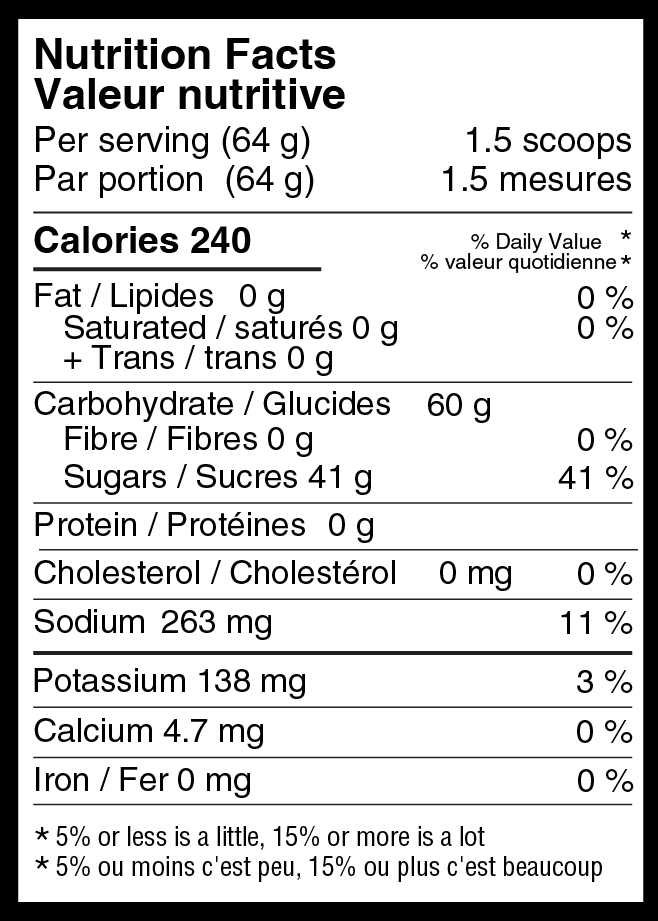 Naak - Boisson d'effort Boost Energy (Sac de 15 portions)