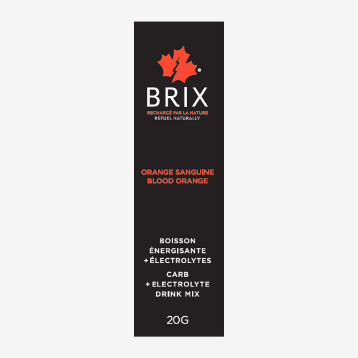 Brix - Mélange pour boisson + électrolytes (24*20g) - Boite