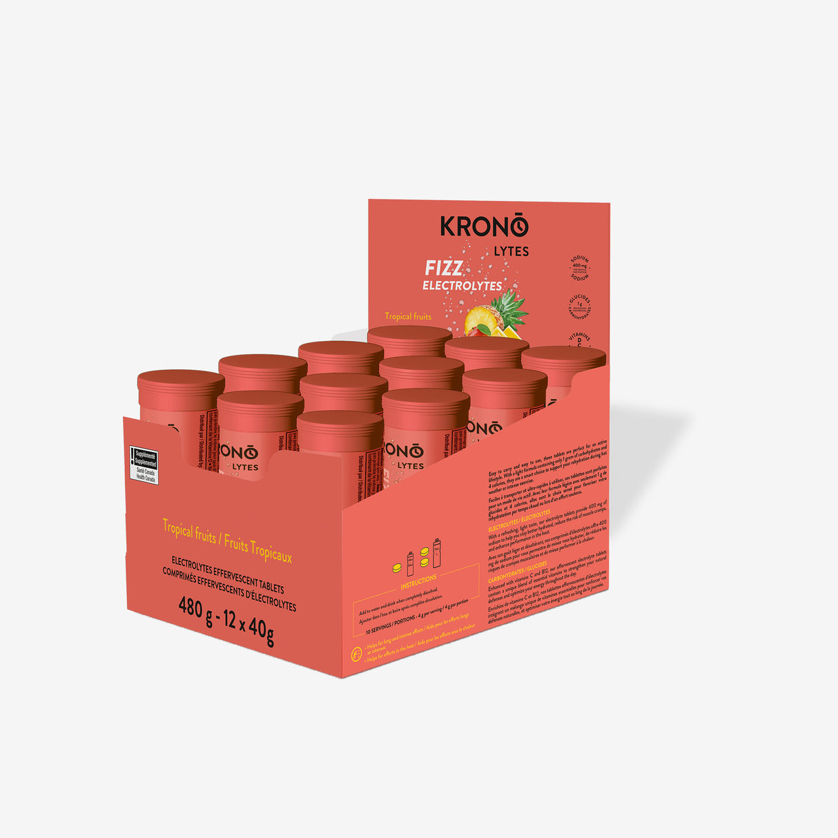 Krono - Tablettes effervescentes Électrolytes (Unité)