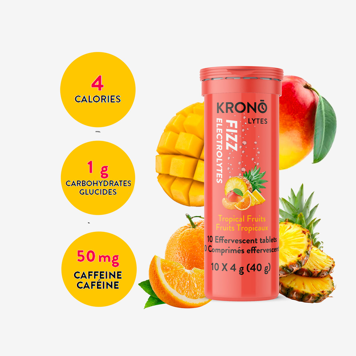 Krono - Tablettes effervescentes Électrolytes (Unité)