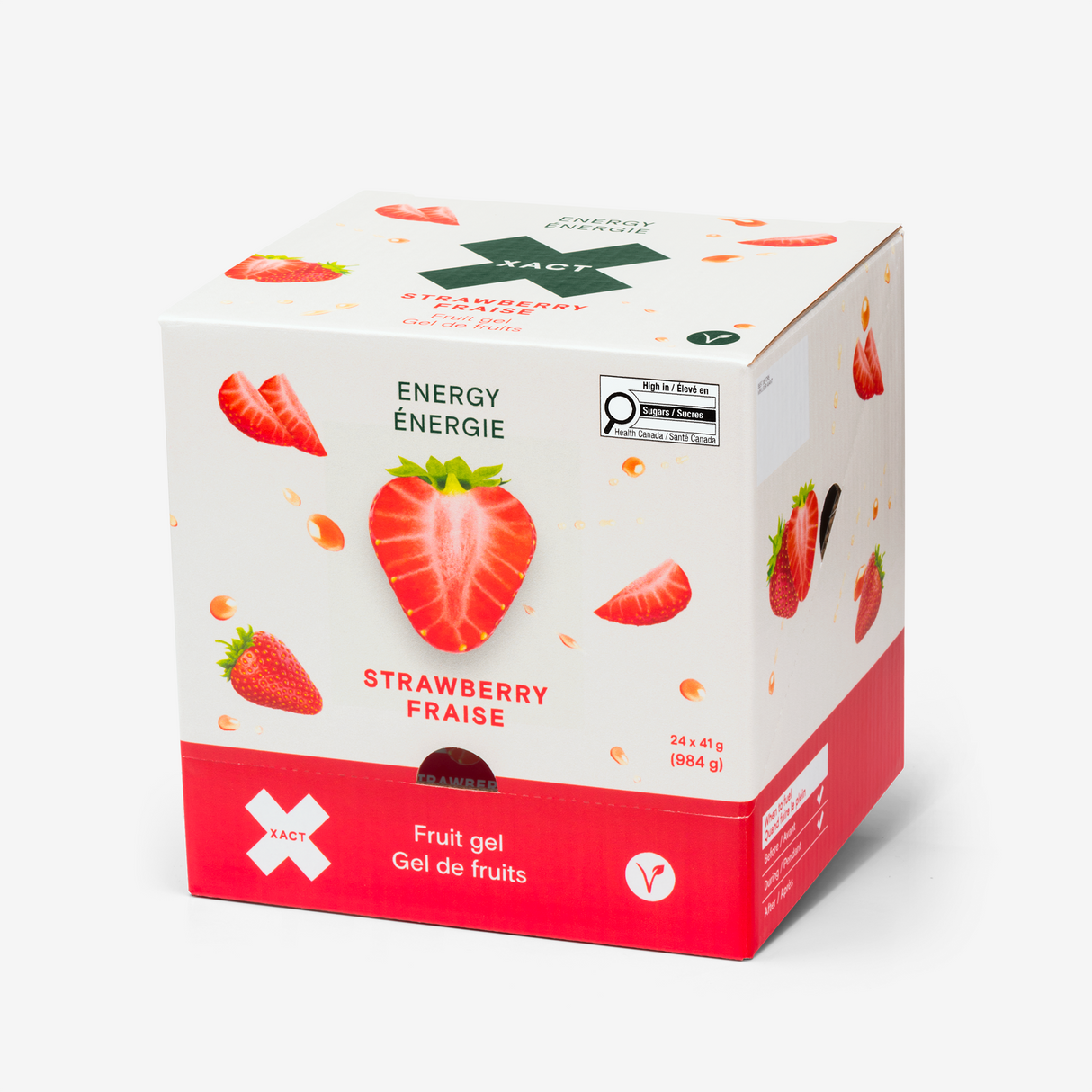 Xact Nutrition - Gels de fruits énergétiques (Boîte de 24)