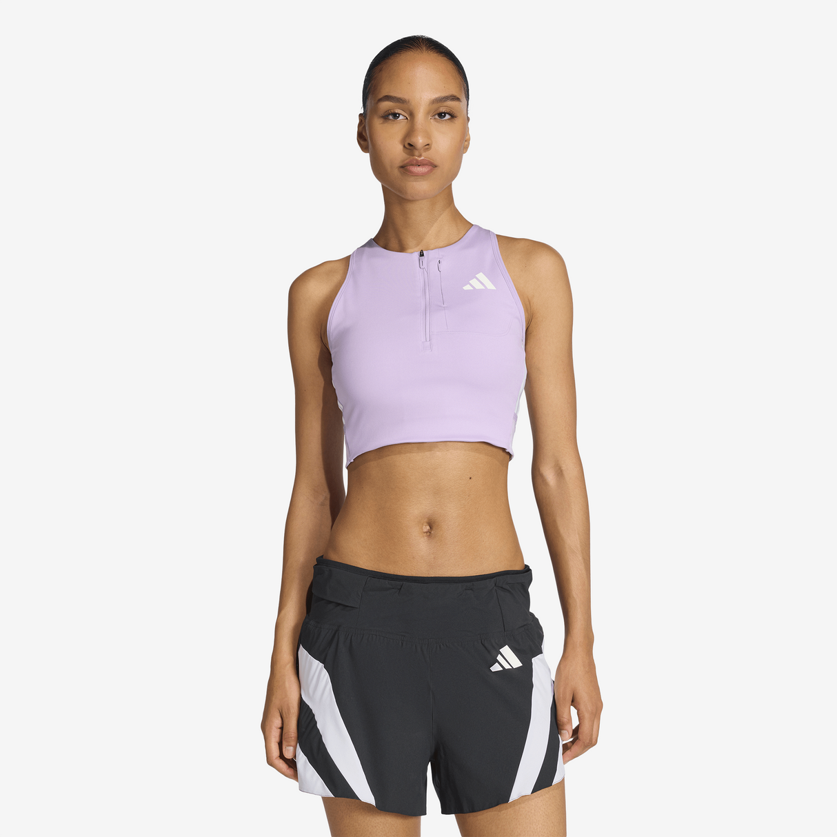 Adidas - Running Gel Pocket Crop Top - Femme