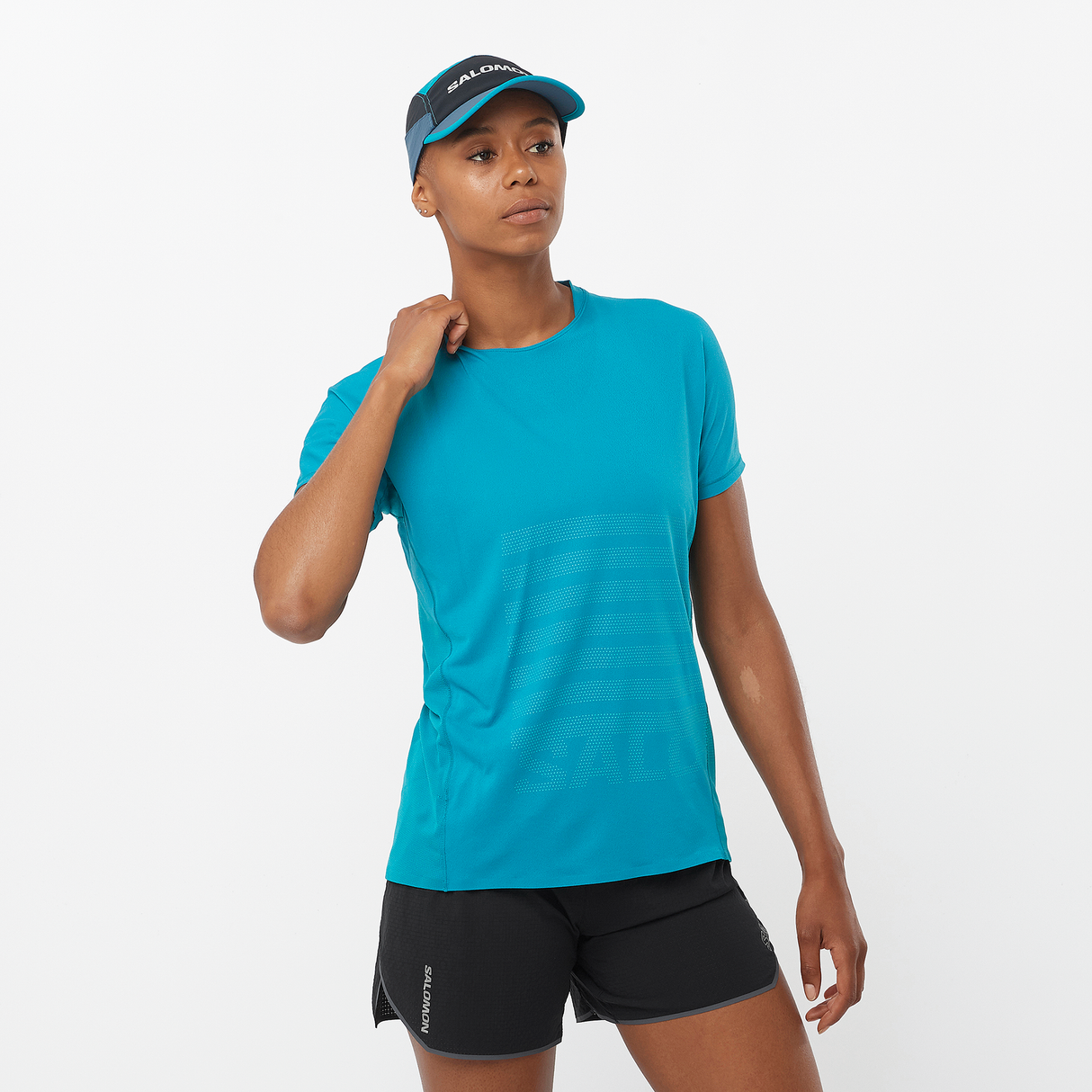 Salomon - Sense Aero SS Tee Gfx - Femme