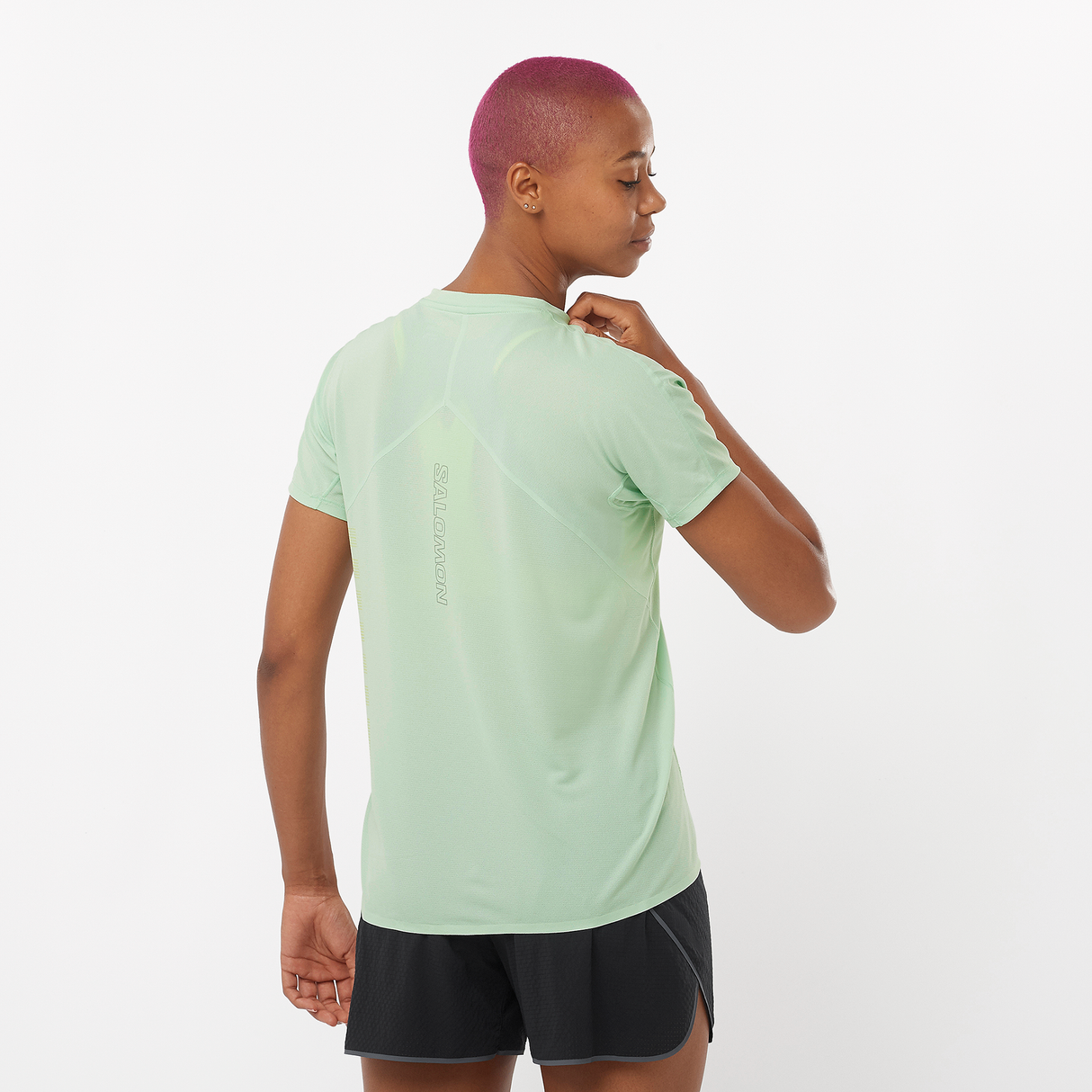 Salomon - Sense Aero SS Tee Gfx - Femme