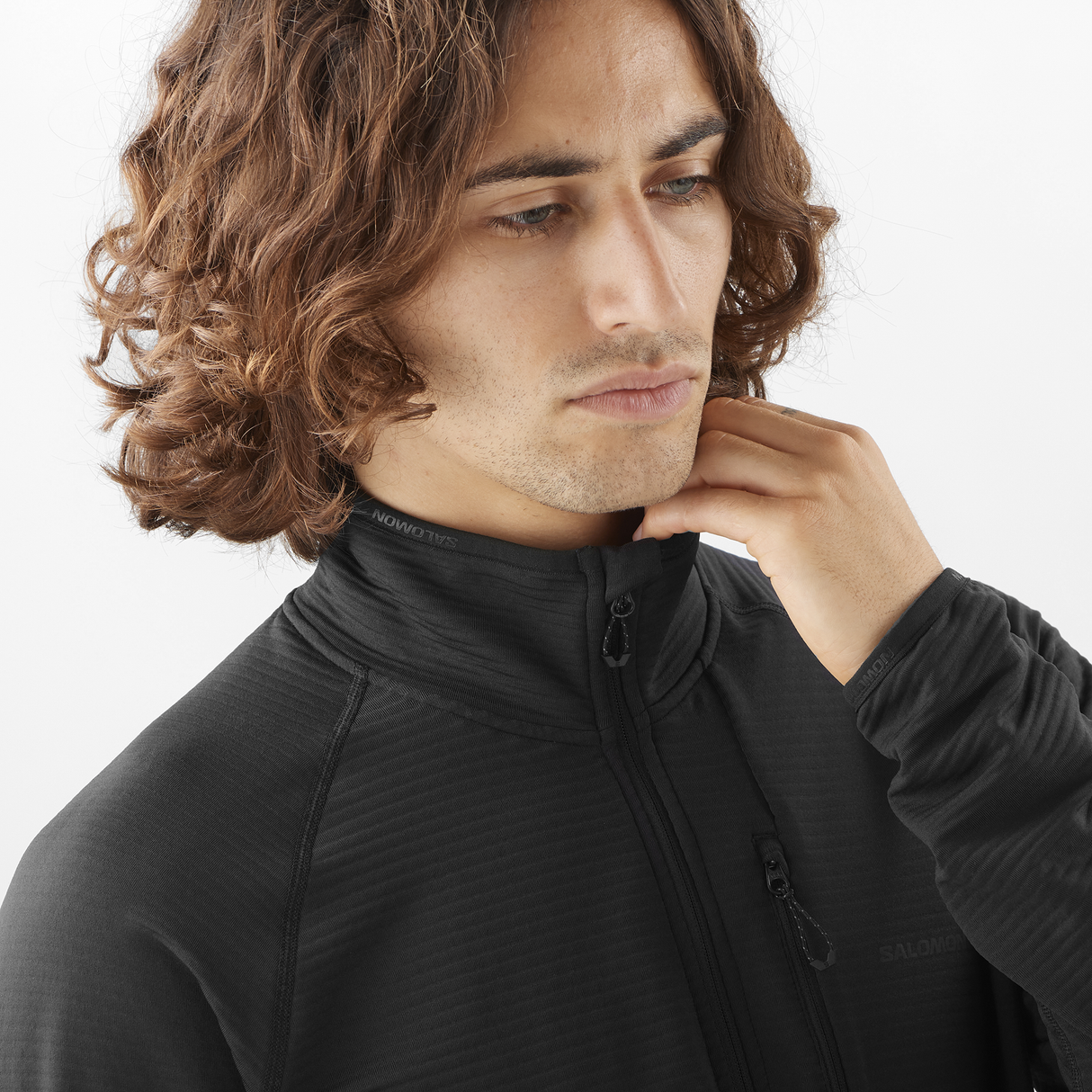 Salomon - Essential Lightwarm Full Zip - Homme