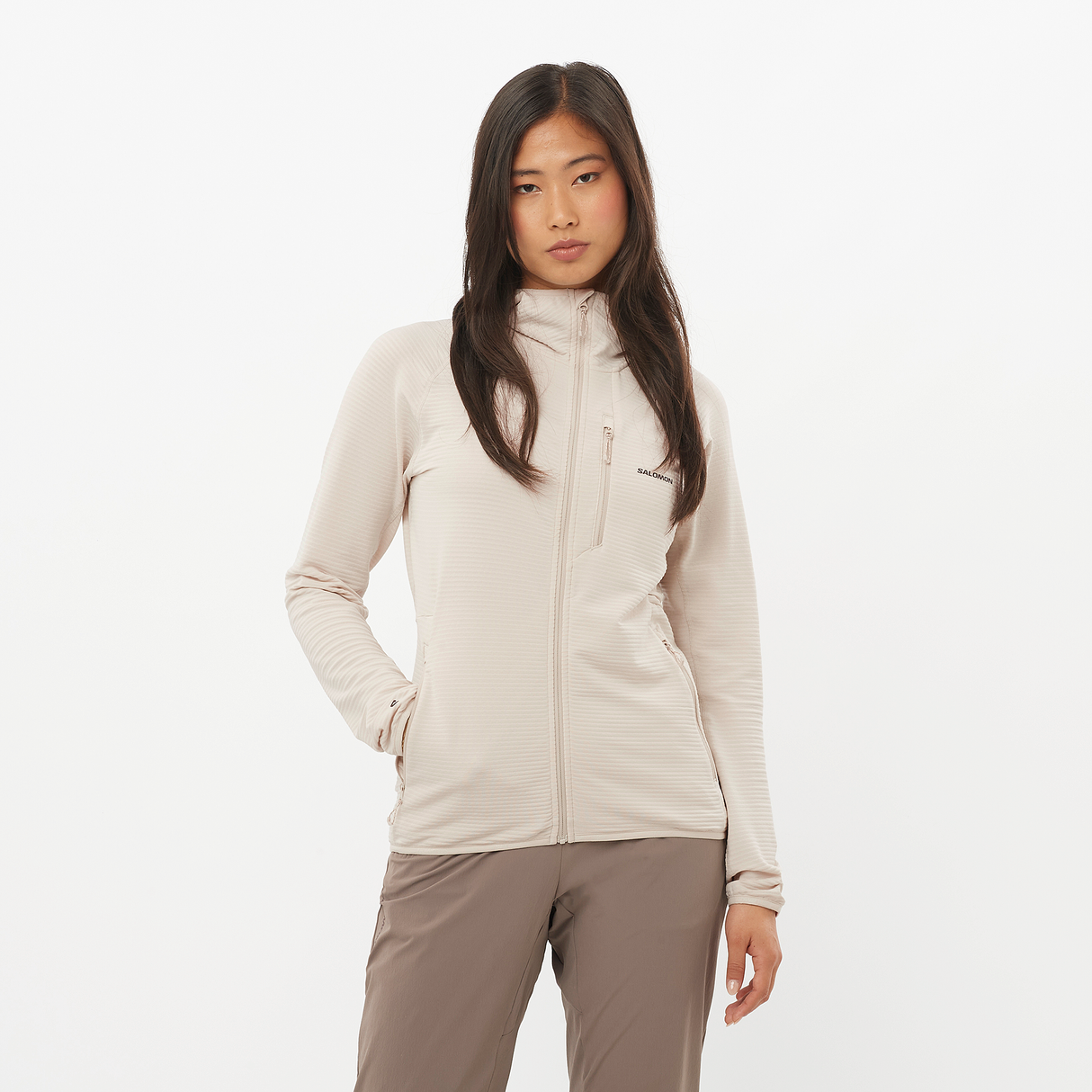 Salomon - Sntial Lightwarm Hoodie - Femme