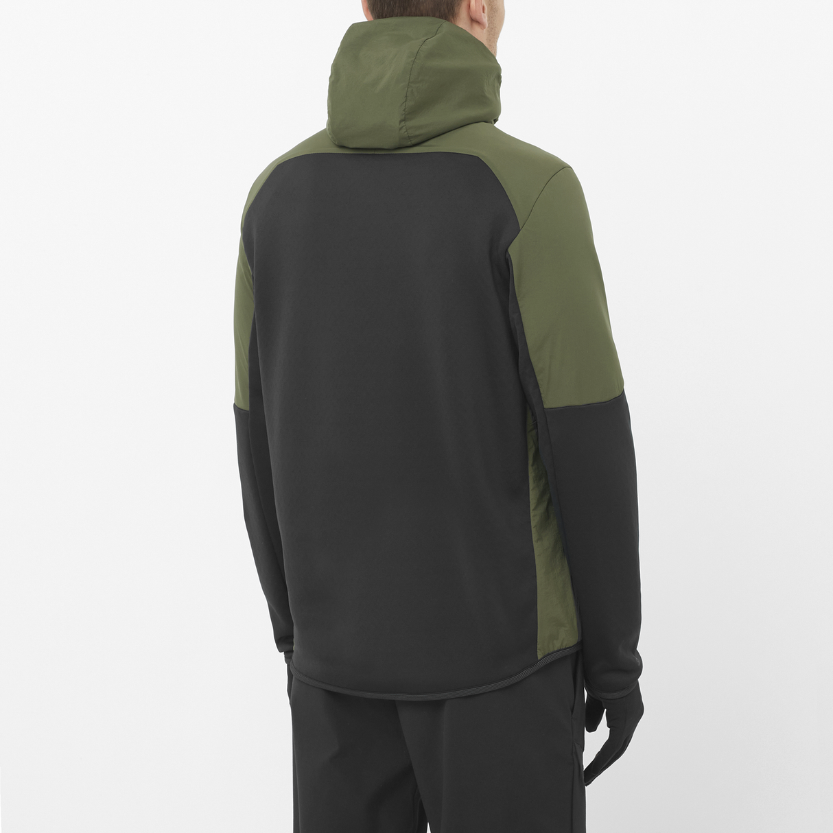 Salomon - Outline Warm Hybrid Hoody - Homme