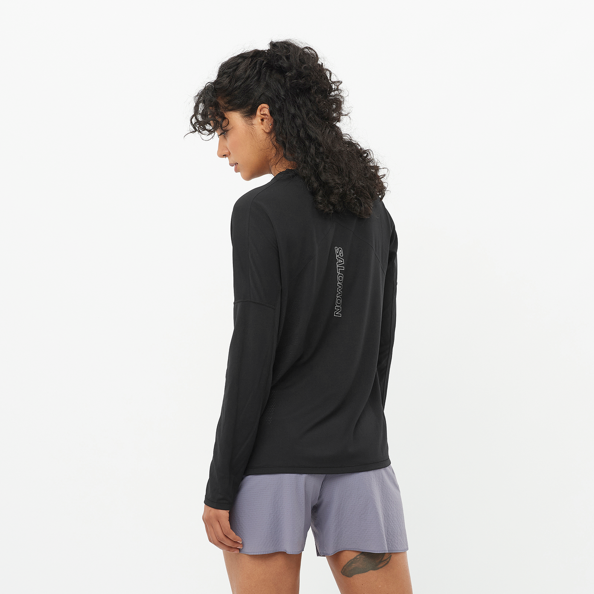Salomon - Sense Aero LS Tee Gfx - Femme