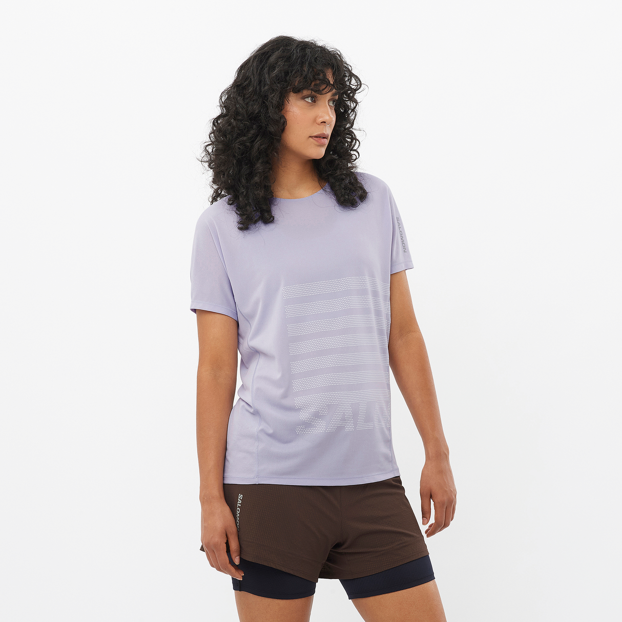Salomon - Sense Aero SS Tee Gfx - Femme