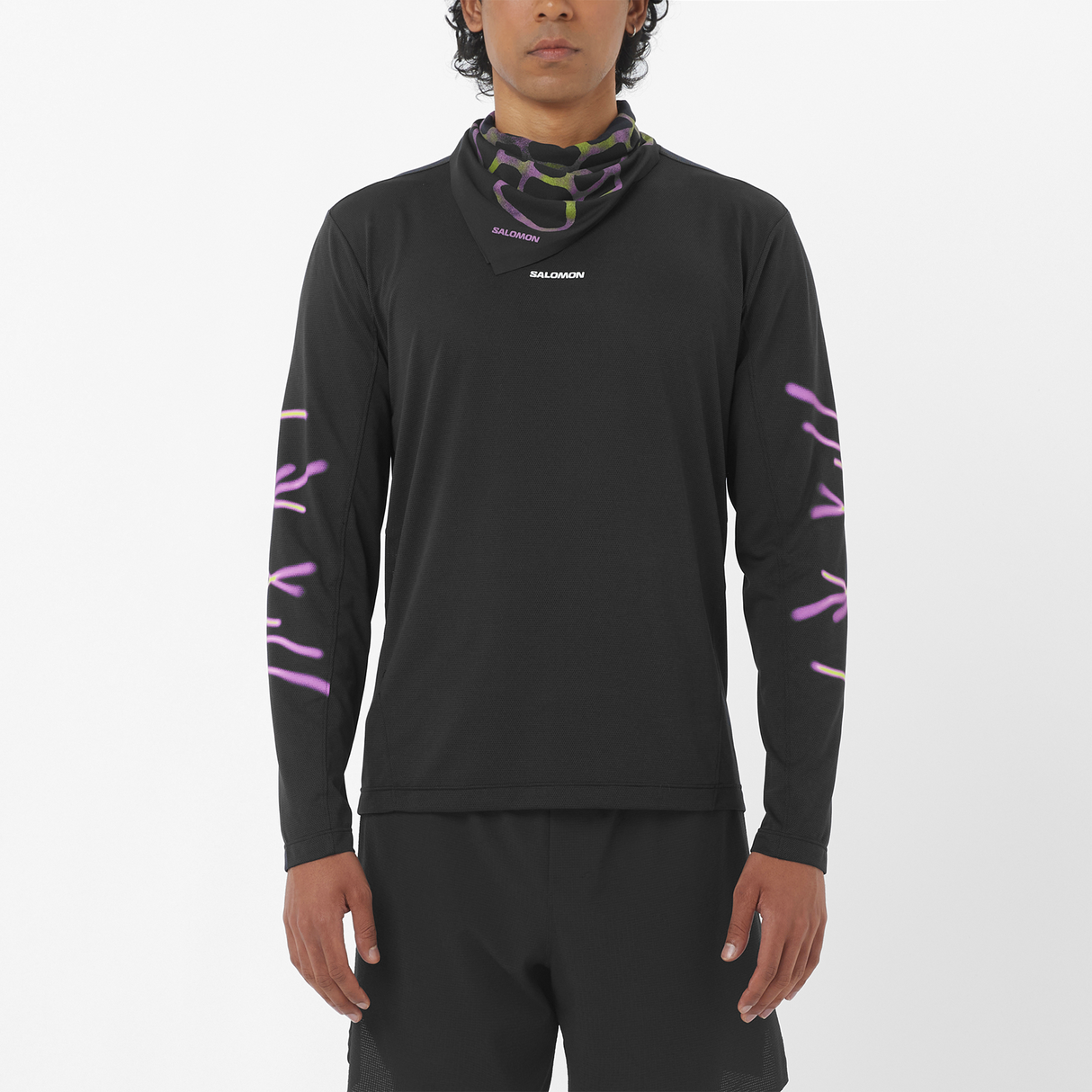 Salomon - Shakeout Core Long Sleeve Tee Graphic - Homme