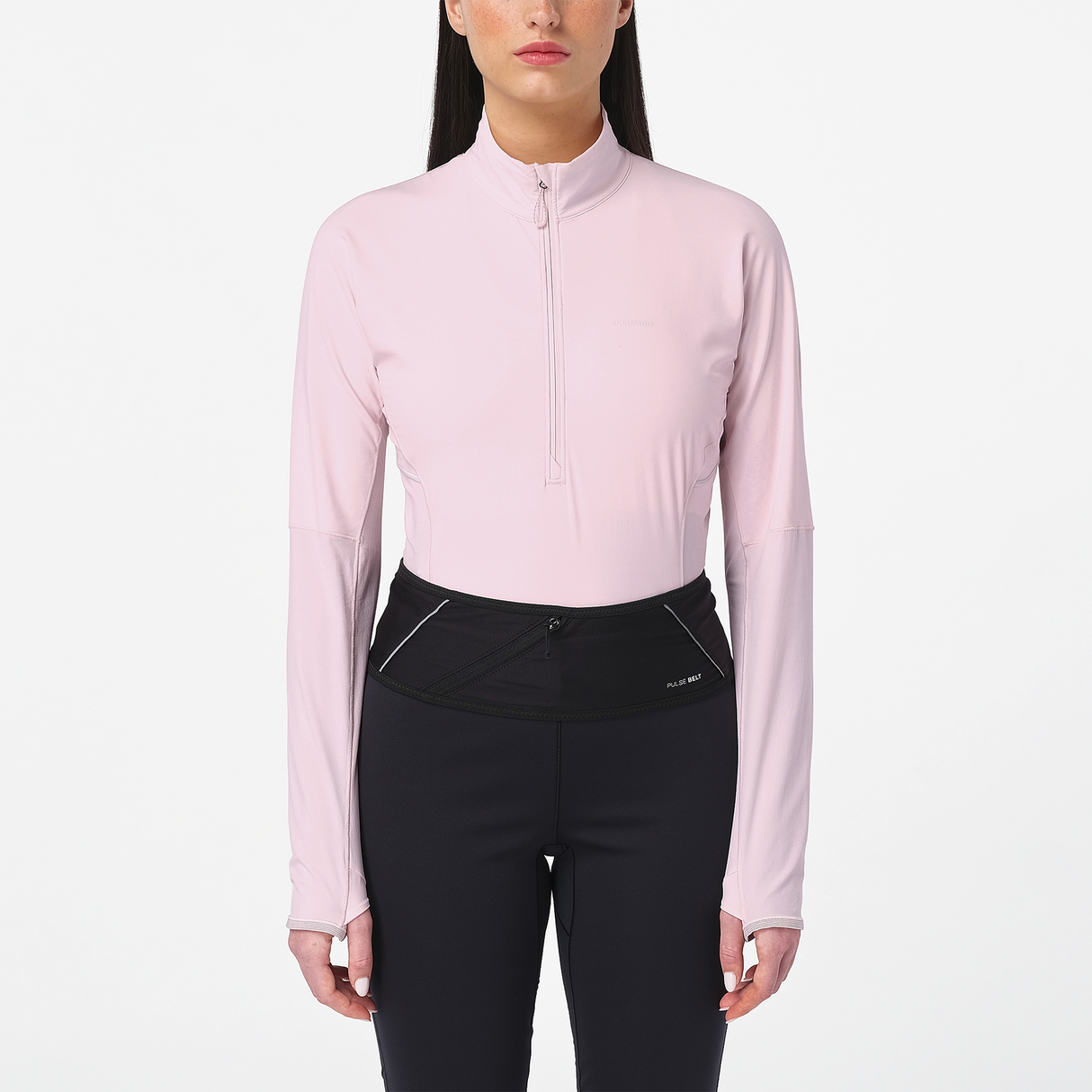 Salomon - Aero Hybrid Crop Pullover - Femme
